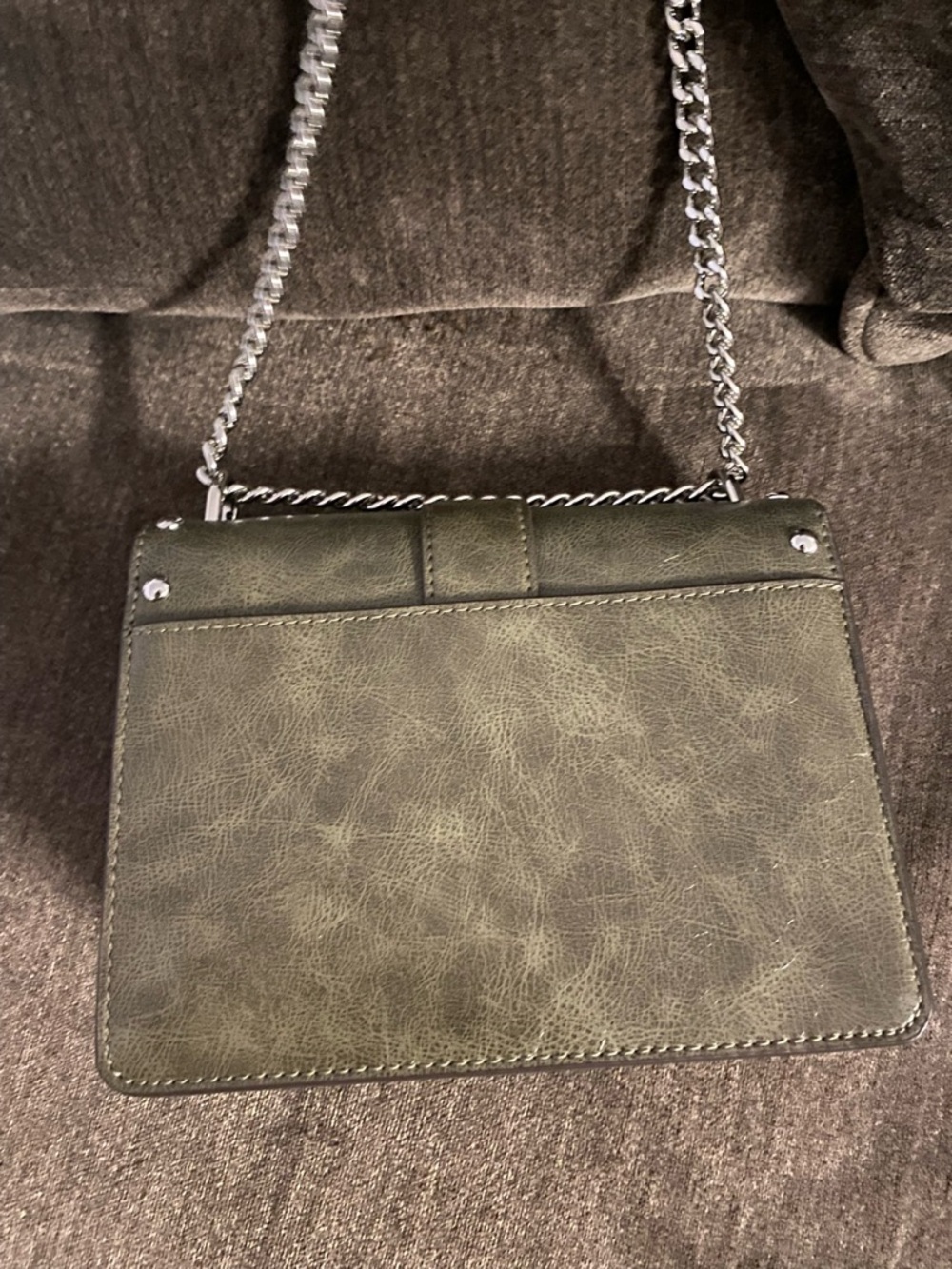 Michael Kors Greenwich Small Studded Distressed Crossbody Bag - Picture 3 of 5